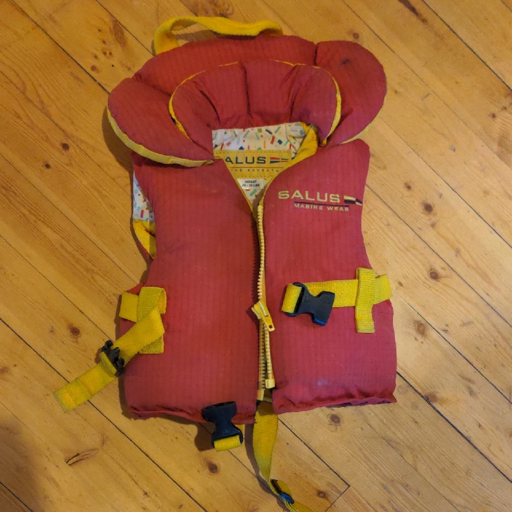 Salus Red and Yellow Life Jacket